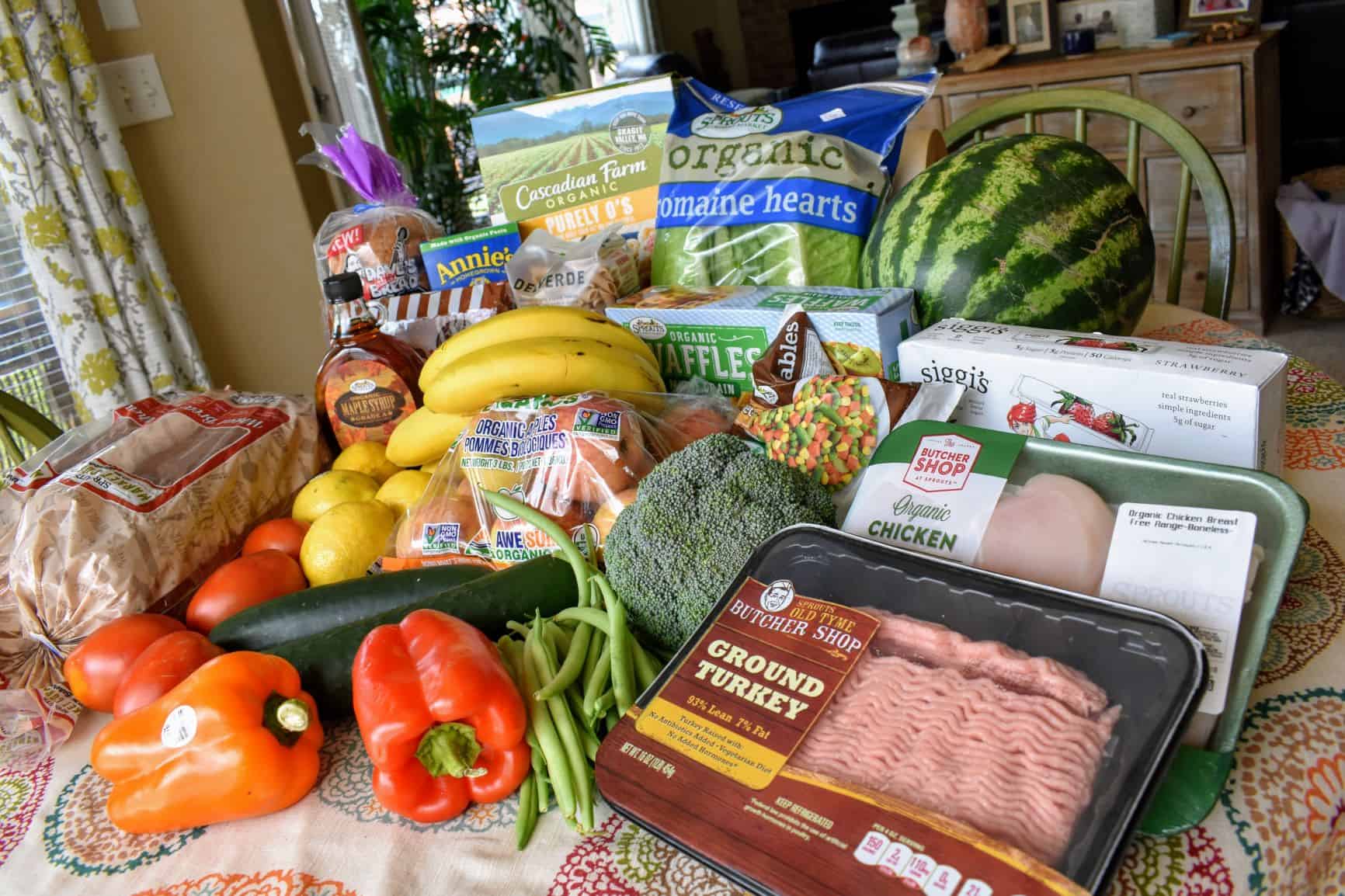 One Week Grocery Shopping Haul For A Large Family Money Saving Mom