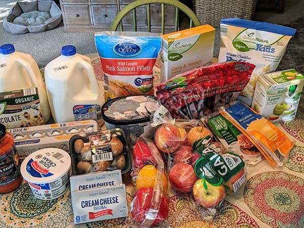 grocery haul and meal plan week 5 | meal plan for a family of four | groceries on a budget