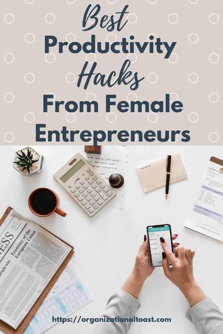 best productivity tips from female entrepreneurs | time management tips for moms #productivity