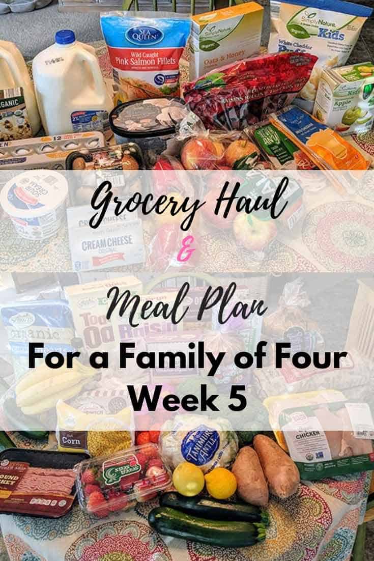 grocery haul and meal plan | meal plan for a family four | grocery shopping | grocery list #mealplanning #budget