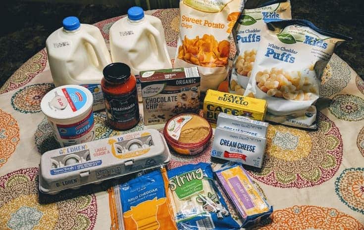 grocery haul and meal plan on a budget | grocery haul and meal plan for a family of four | aldi grocery haul