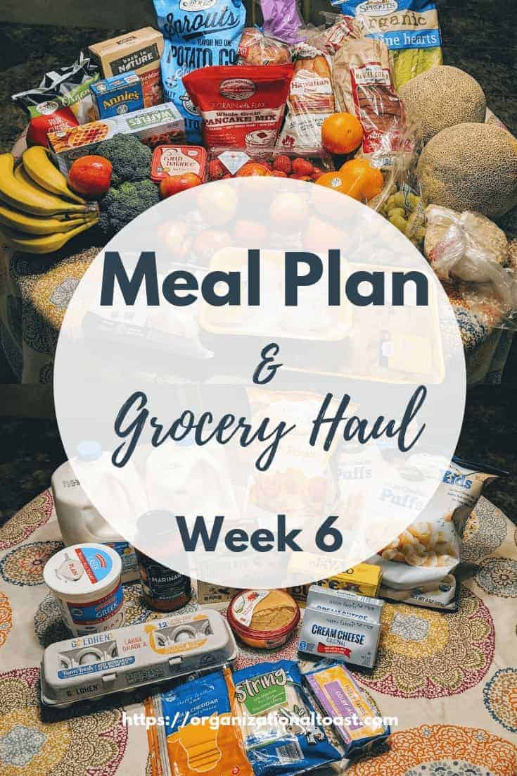 Check out our grocery haul and meal plan for our family of four. This is exactly what we buy and what we eat for the week. 
