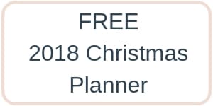 2018 Christmas Planner