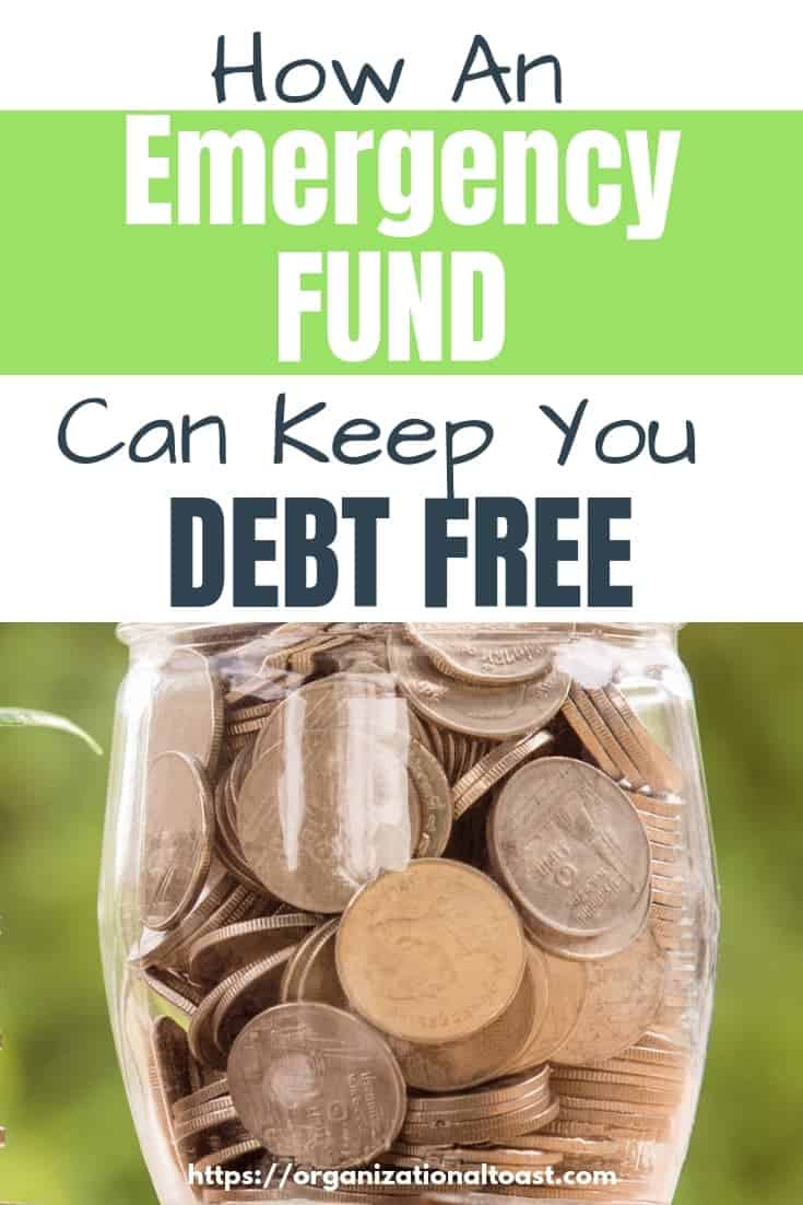 An Emergency fund is one of the most important tools for staying debt free. Includes the best tips to save for an emergency fund