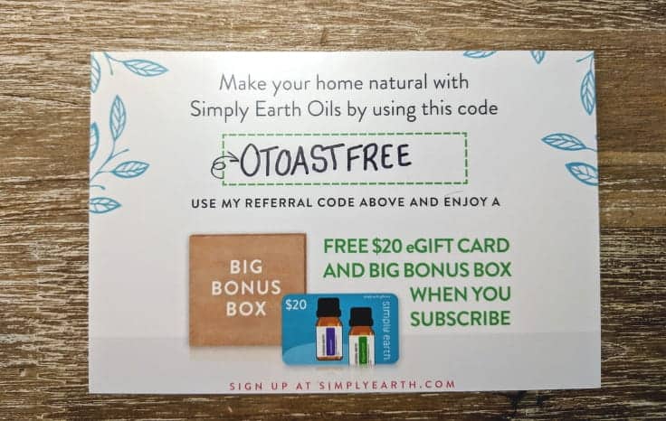 Simply Earth Promotional Code For Subscription Box OTOASTFREE