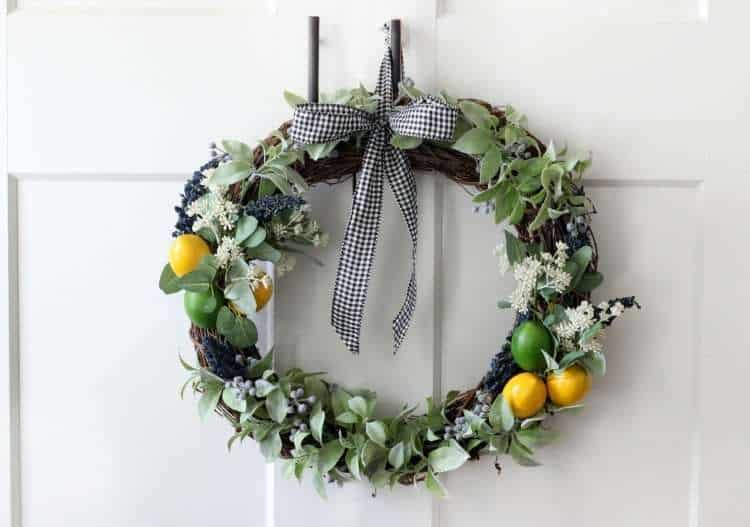 DIY Citrus wreath