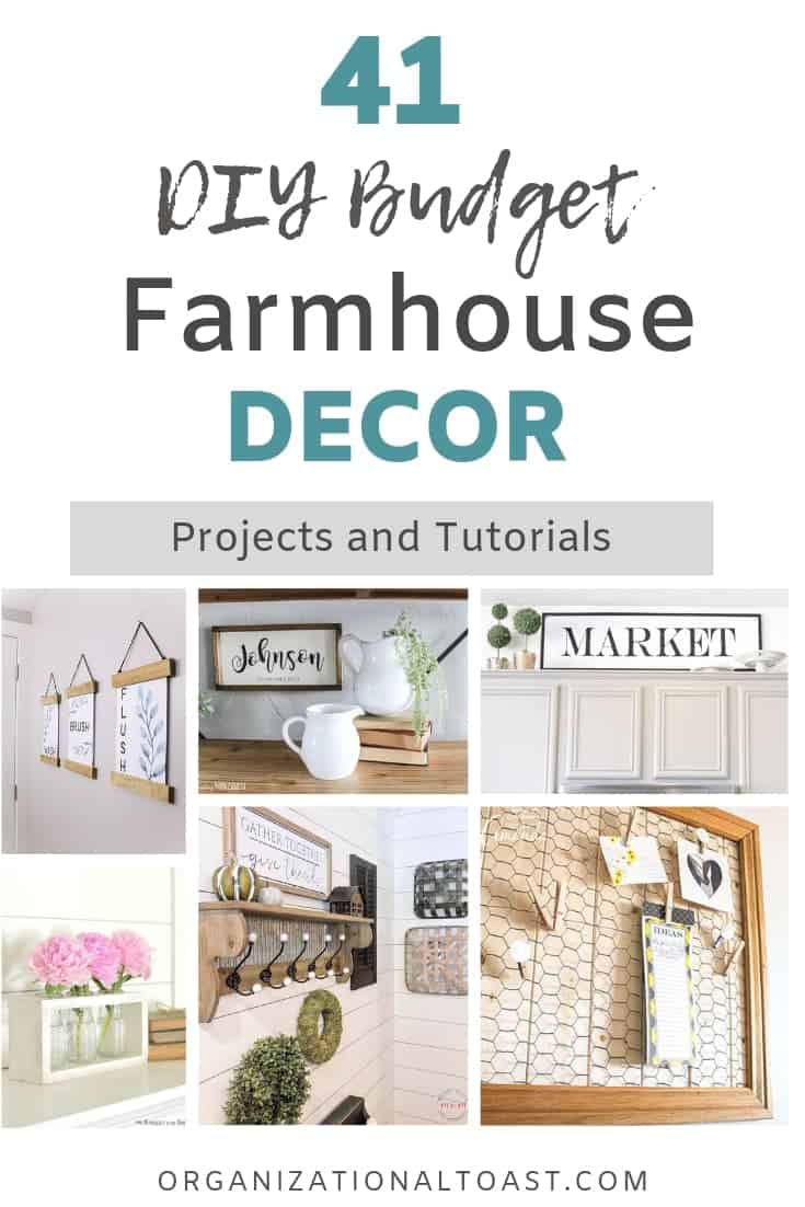 DIY Budget farmhouse decor