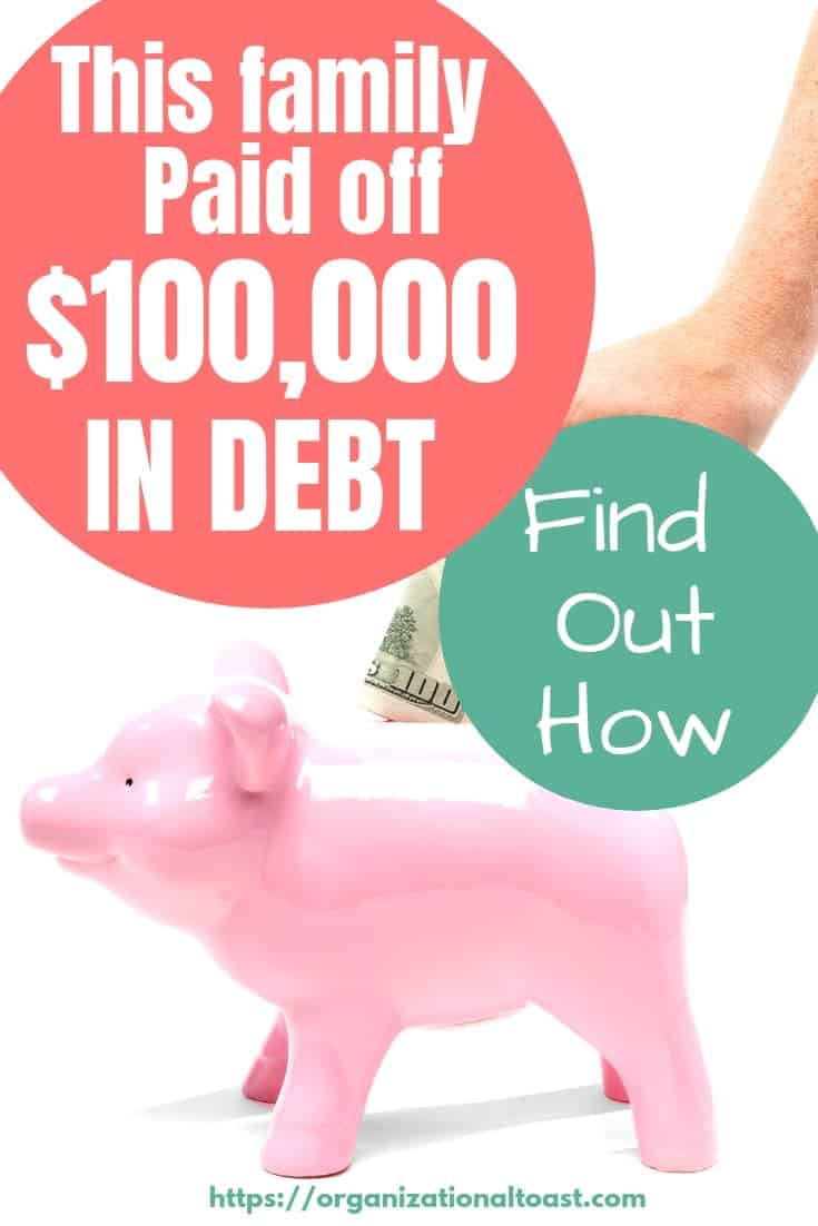 This family paid off $100000 in debt