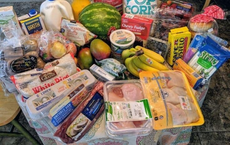 Week 11 - Grocery Haul and Meal Plan - Organizational Toast