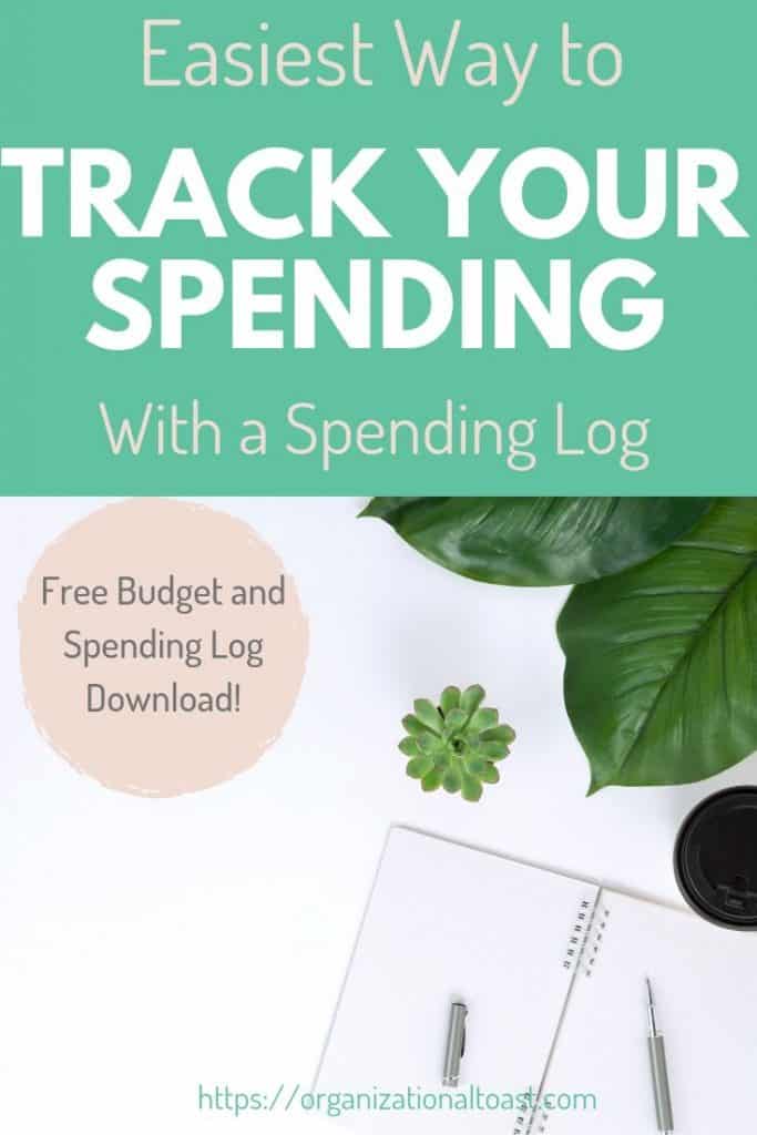 Easiest Way to Track Your Spending With A Spending Log 