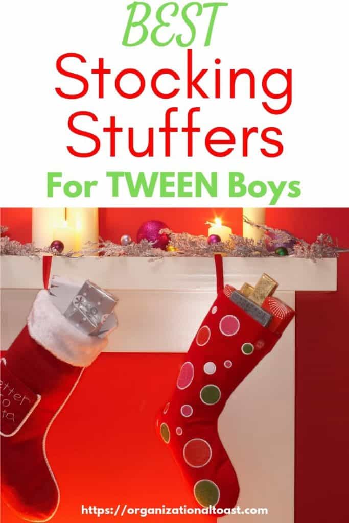 Stocking Stuffer Ideas For Tween Boys - Organizational Toast
