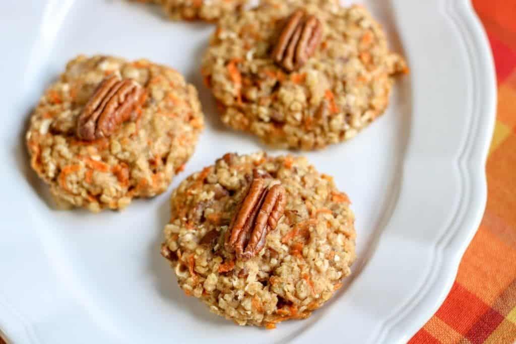 Carrot Cake Breakfast Cookies