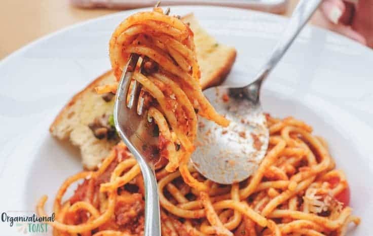 Cheap Spaghetti and Sauce