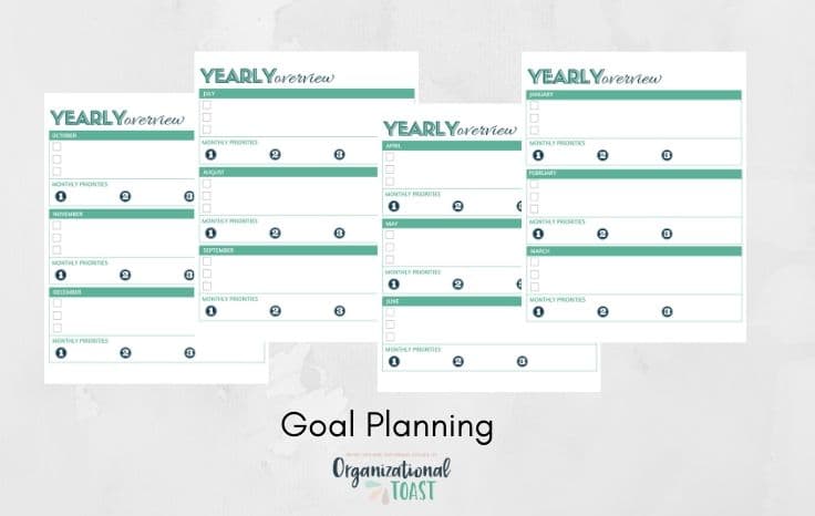 2019-2023 Five Year Planner 60 Months Calendar Yearly Personal Time Management Planner & Journal Goals Monthly Task Checklist Organizer Logbook Home School Office 