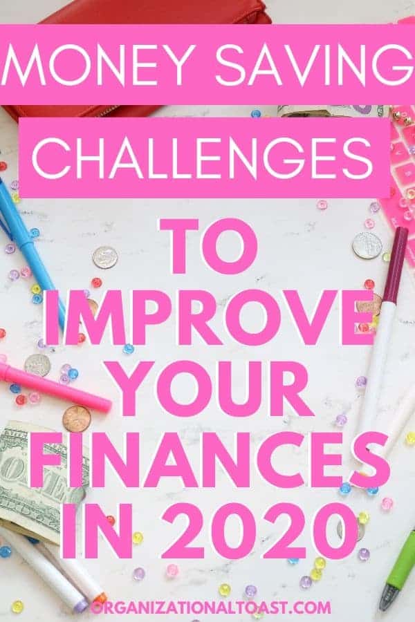 Money Saving Challenges to improve your finances in 2020