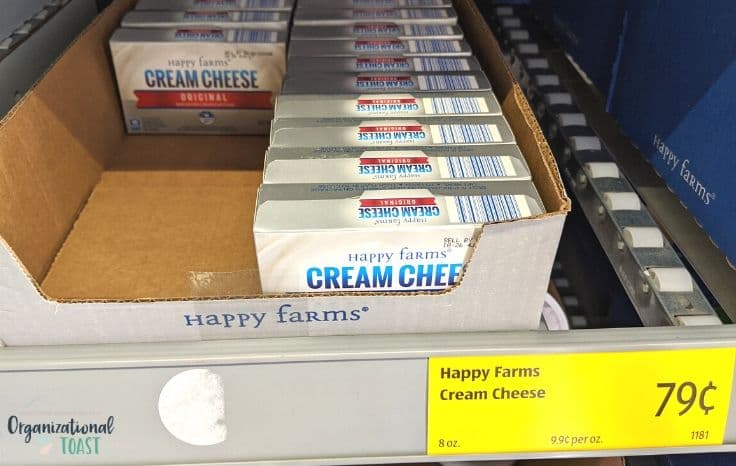 Aldi cream cheese