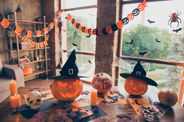 pumpkin themed party decorations