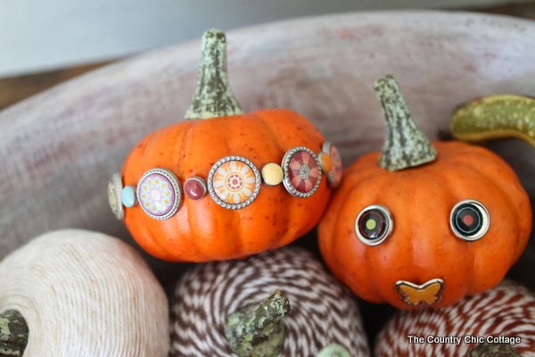 bradded pumpkin craft for kids