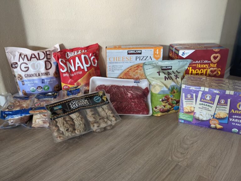 Aldi and Costco Meal Plan on a Budget Organizational Toast